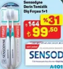 SENSODYNE DERİN TEMİZLİK DİŞ FIRÇASI 2'Lİ